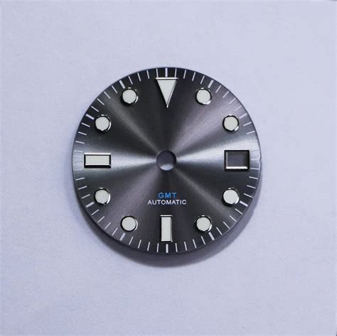 GMT Dial Abulon Matte Balck Sunburst Classic Series Para NH34A