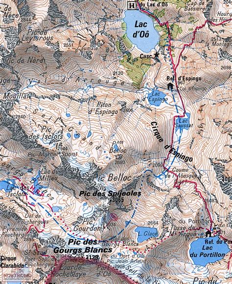 08 CERDAGNE - CAPCIR | Rando hiking map | nostromoweb