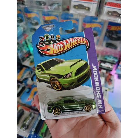 Hot Wheels Ford Shelby GT Supersnake 模型車 藍色 壞卡 蝦皮購物