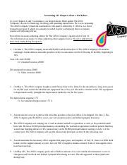 Worksheet 4 Chapter 4 Part 1 Docx Accounting 215 Chapter 4 Part 1