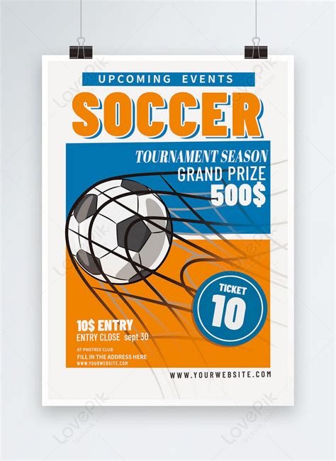 Soccer tournament poster template image_picture free download 466345257 ...