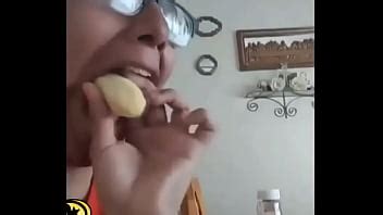 He Got A Banana Stuck On His Throat Xvideos