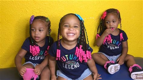 Cute Triplets Blonde Hair Adminqust