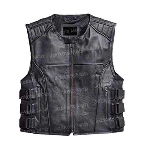 Harley Davidson Swat Ii Leather Vest Jackets Mob