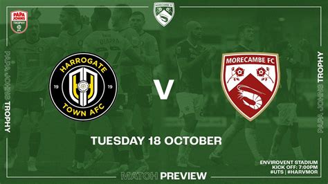 Match preview: Harrogate Town v Morecambe - News - Morecambe