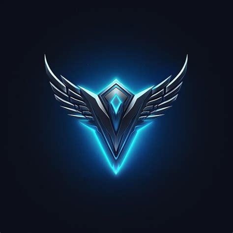 Premium Photo Gold Eagle Wings Company Logo Design