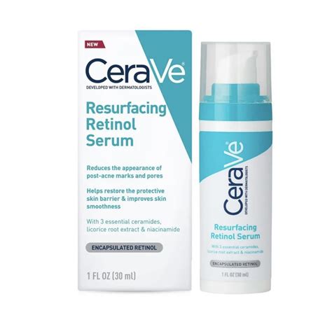 Сыворотка для лица CeraVe Серум с ретинолом для выравнивания текстуры ...