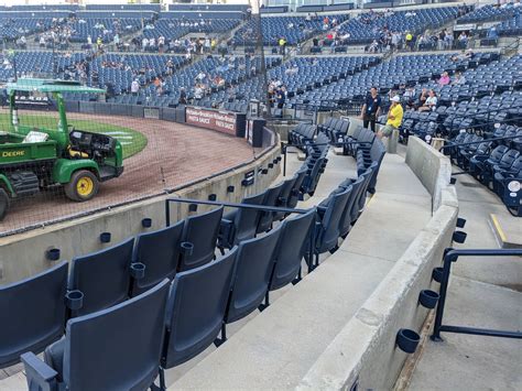 Seating Guide and View from Box A at George M Steinbrenner Field 19