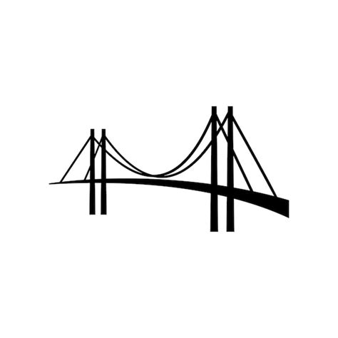 Premium Vector Bridge Vector Logo