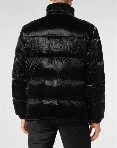 Nylon Puffer Jacket Gothic Plein Philipp Plein Outlet