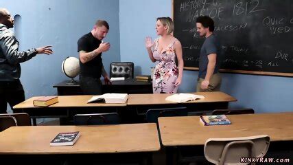 Huge Tits MILF Professor Dp Banged