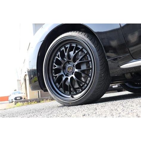 HOT STUFF 2025年MODEL 深リム GB シュティッヒ メッシュ NR 8 5J 21in IS40 120 新品4本 40系 アルファード ヴェルファイア LM