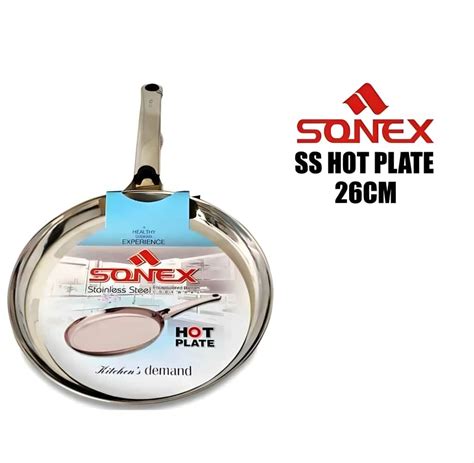 Sonex Hot Plate Cm Stainless Steel Best Quality Daraz Pk