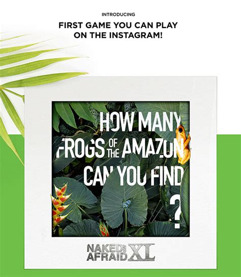 Naked And Afraid Xl Instagram Project On Behance