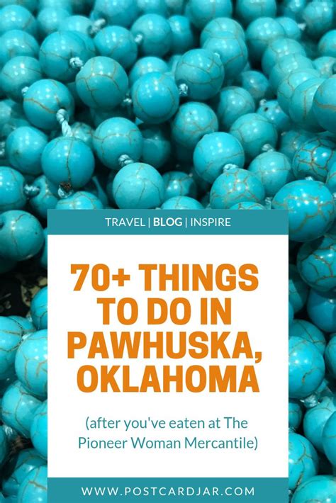 There is so much history and culture in Pawhuska, Oklahoma, home of The ...