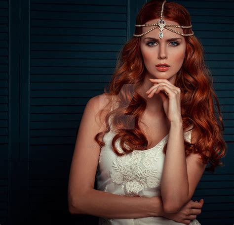 Red Fox by LiliyaNazarova | Red hair, Redhead, Model