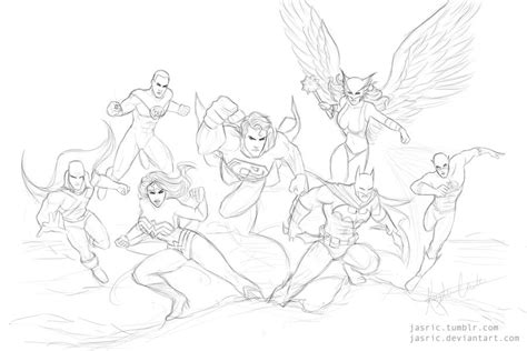 Justice League by jasric on DeviantArt