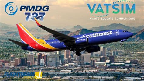 Prepar3d PMDG 737 800 On Vatsim Phoenix Az YouTube