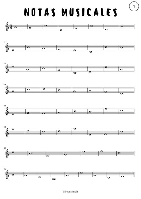 Ficha Online De Notas Musicales Para Eso Puedes Hacer Los