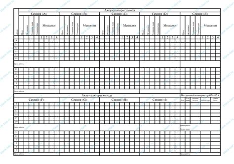 Сменный журнал работы компрессорного цеха ~ Образец bs1701 ~ Бланки и ...