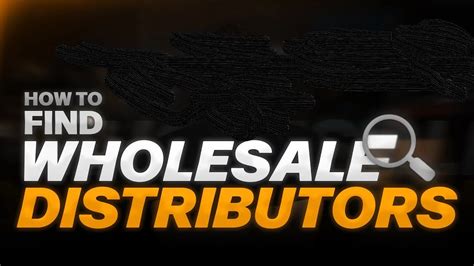 how to find distributors for my product