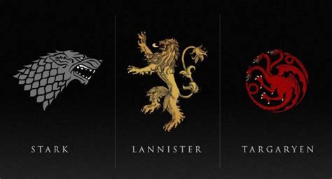 Lema Das Casas De Got - Los emblemas de las casas de Juego de Tronos, de peor a mejor