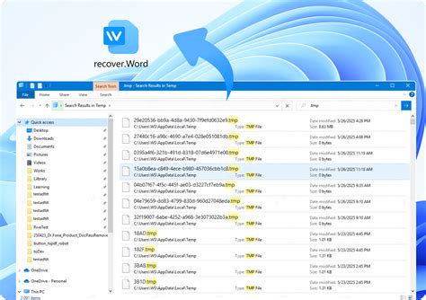 how to recover lost word files