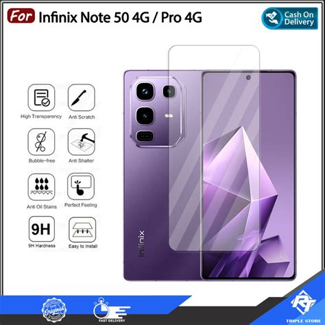 Jual Tempered Glass Bening TIDAK Full Screen Infinix Note 50 Pro Infinix Hot 50 Pro Hot 50i Note