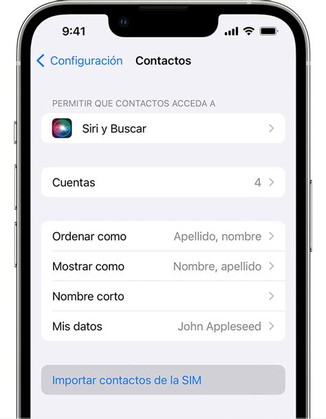 Importar Los Contactos De La Tarjeta Sim Al Iphone Soporte T Cnico De