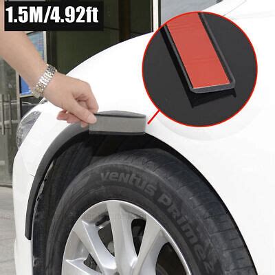 Universal Fender Flare Car Wheel Eyebrow Protector Lip Wheel Arch