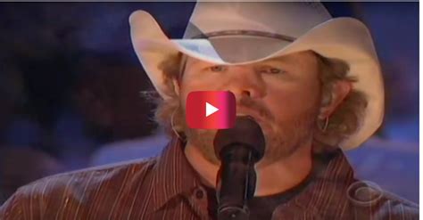 Toby Keith Salutes The Men And Women Of Our Military With This Heart