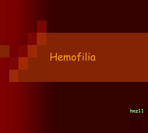 Ppt Hemofilia Powerpoint Presentation Free Download Id4798702