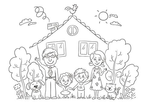 Kleurplaat Huis 34 Leukste Huizen Kleurplaten Voor Kids
