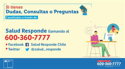 Salud Responde Chile on Twitter Buenos días Puedes seguirnos para