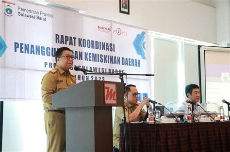 Sekprov Sulbar Dorong Kolaborasi Kabupaten Tuntaskan Kemiskinan Ekstrem