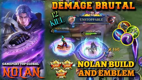 Nolan Build And Emblem Top Global Nolan Mlbb Tutor Nolan Jungler MLBB