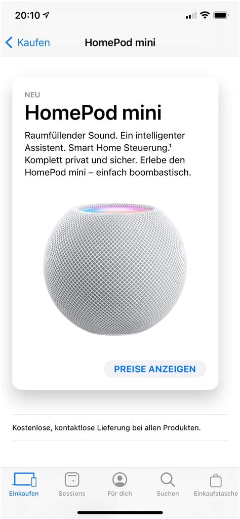 HomePod mini now available for purchase in Austria! : r/HomePod
