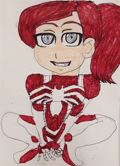 Mary Jane Watson Spinneretps4 Made Suit By Nerdyverseking99 On Deviantart