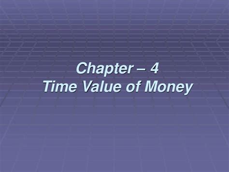 Time Value Of Money Powerpoint Slides Learnpick India