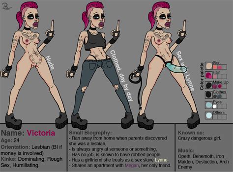 OC Sheet Victoria By Pornsketchz Hentai Foundry