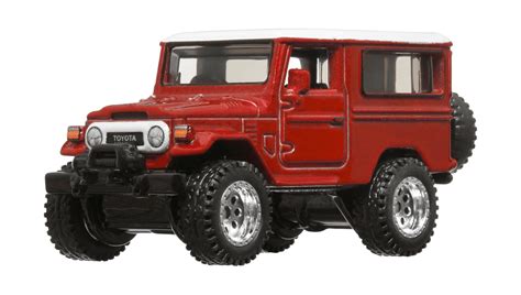 Машинка Premium Hot Wheels Toyota Land Cruiser FJ43 Fast Furious 1 64 HRT96 Red купити в