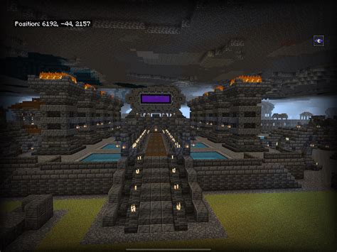 I’m restoring an ancient city. : r/Minecraft