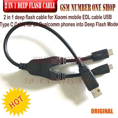 In Deep Flash Cable For Xiaomi Mobile Edl Cable Usb Type C Cable