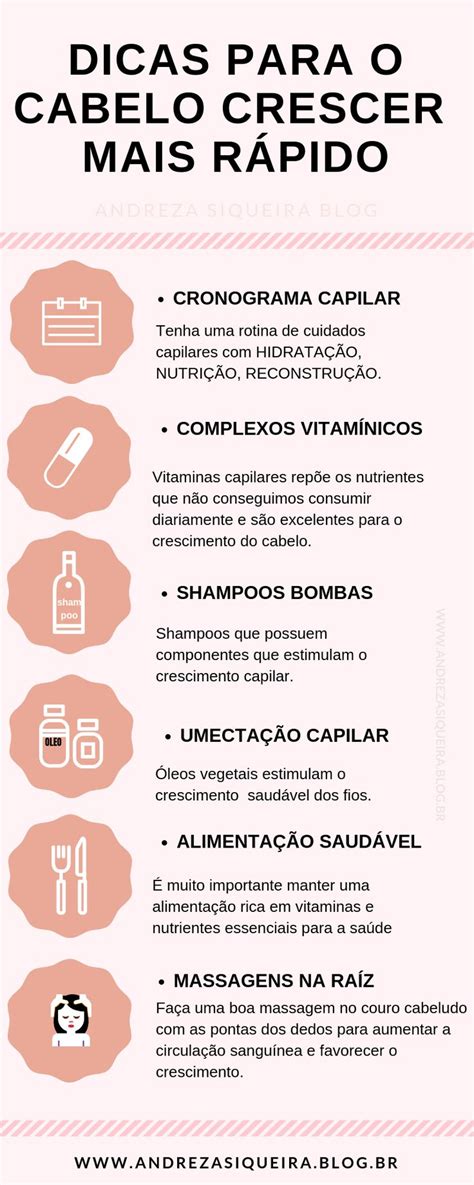 O Que Passar No Cabelo Para Crescer Rapido - DICAS PARA O CABELO CRESCER MAIS RÁPIDO E SAUDÁVEL | Dicas de cabelo ...