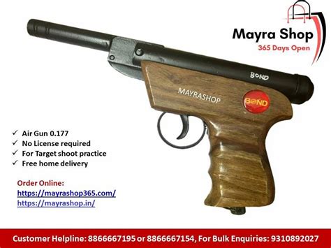 Black Bond Metal Wooden Series 1 Air Gun At Rs 1300 In New Delhi Id