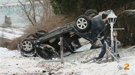 Driver In Stolen Vehicle Reaches Dead End Flips Car In West Mifflin