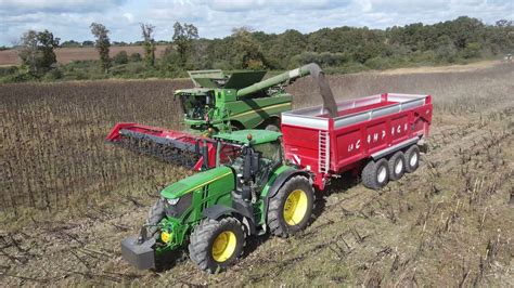 400ha De Moisson De Tournesol John Deere S780i Capello Helianthus 9