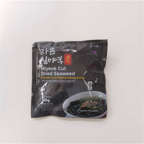 Jual Dried Cut Seaweed Rumput Laut Kering Miyeok Cut Shopee Indonesia