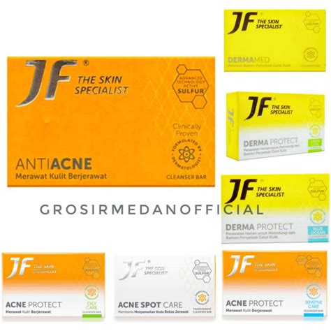 Jual Sabun Jf Sulfur Jf Acne Protect Antiacne Jf Dermamed Derma