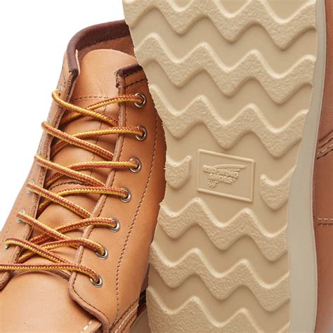 Red Wing Womens 3374 Heritage 6 Moc Toe Boot Beige Pampas Leather End